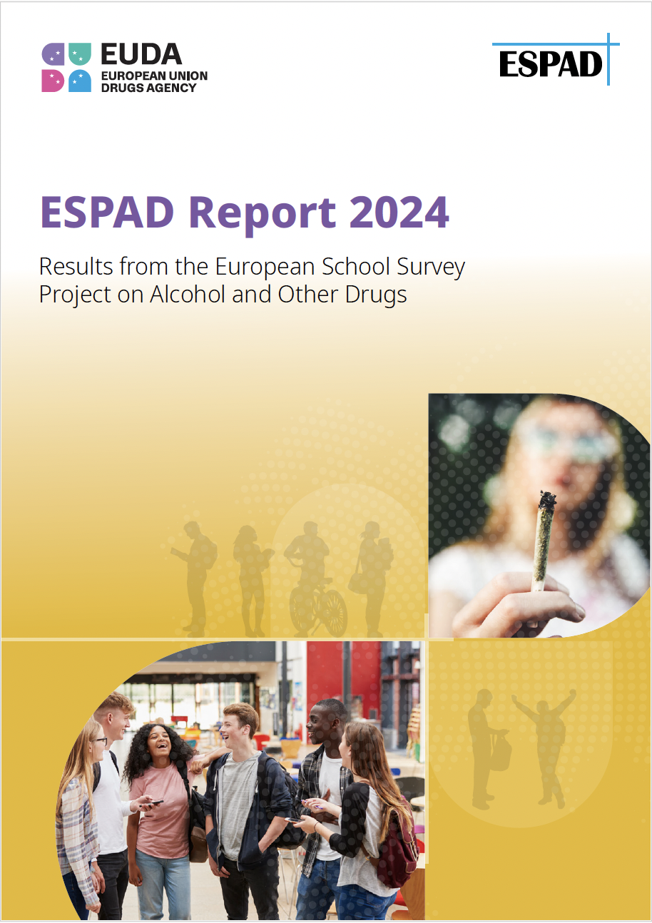 Cover of the 2024 ESPAD report